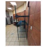 METRO COMMERCIAL 4-TIER STAINLESS STEEL SHELVING (GREEN)