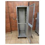 LOCKWOOD ALUMINUM SHEET PAN CABINET ON WHEELS