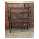 METRO COMMERCIAL 5-TIER STAINLESS STEEL SHELVING (GREEN)