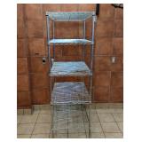 METRO COMMERCIAL 5-TIER STAINLESS STEEL SHELVING