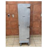 LOCKWOOD ALUMINUM SHEET PAN CABINET ON WHEELS