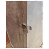 LOCKWOOD ALUMINUM SHEET PAN CABINET ON WHEELS