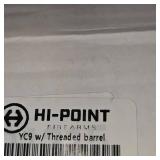 Hi Point "Yeet Cannon" YC9 Threaded 9mm Pistol, Like New, Full Warrenty