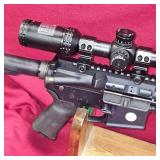 24" Fluted Palmetto State 223 AR15, As New, with AR/.223 Calibrated Bushnell Scope