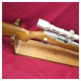 Ruger Stainless 10/22 Woodstock with 4x32 Stainless Scope