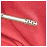 Weatherby MK 5, Beautiful 338-378 Weatherby Stainless Fluted, Threaded Muzzleloader, Nikon Titanium