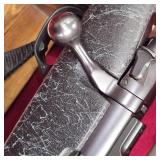 Weatherby MK 5, Beautiful 338-378 Weatherby Stainless Fluted, Threaded Muzzleloader, Nikon Titanium