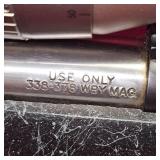 Weatherby MK 5, Beautiful 338-378 Weatherby Stainless Fluted, Threaded Muzzleloader, Nikon Titanium