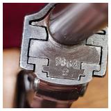 German, Real Deal, Walther P38 Marked BYF44 Original, Retainning Nazi Marks and Proof Marks, Serial Number 78642 with Coinciding Waffenamt Matching Numbers