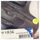 As New Tagua Black Leather Holster w/Mag Pouch, Like New, In Box, 1911