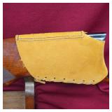 Taylors and Company Cowboy 1873 Winchester RACE Gun, .357 Magnum, Pioneer Action Job Stage 3 Octagon Barrel Rifle, Case Hardening and Leather Attributes