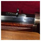 Taylors and Company Cowboy 1873 Winchester RACE Gun, .357 Magnum, Pioneer Action Job Stage 3 Octagon Barrel Rifle, Case Hardening and Leather Attributes