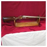 Very Early Stoeger Stainless/Nickel Coach Gun, 12Ga, Walnut Stocks, Tuned for Cowboy Action Competition