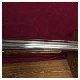 Very Early Stoeger Stainless/Nickel Coach Gun, 12Ga, Walnut Stocks, Tuned for Cowboy Action Competition