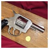 H&R, Like New Stainless/Nickel Model 733, 32 S&W Long DA/SA Revolver, Like New