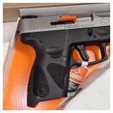 Taurus G2C Stainless, 9mm, 12 Rd Cap, As New in Box