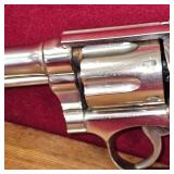 Rare! Rare! Smith & Wesson 32-20 Hand Ejector MFG 1899-1902, Retaining 96% Nickel and Case Hardening FInish, Features 6" Barrel and was valued at $3600, Treasure of any Smith Collector