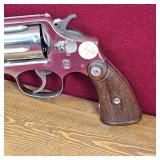 Rare! Rare! Smith & Wesson 32-20 Hand Ejector MFG 1899-1902, Retaining 96% Nickel and Case Hardening FInish, Features 6" Barrel and was valued at $3600, Treasure of any Smith Collector