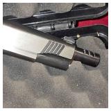 Kimber 1911 Eclipse Target II, 45 ACP Muzz-Brk, Laser Grips, Stainless