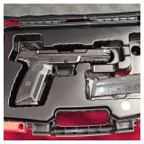 Ruger 5.7, As New, Pistol in Case, 2 Mags, Hi Vis Sights