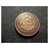 1836 Large Cent Coronet Head
