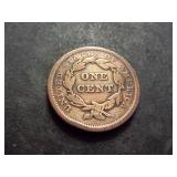1843 Large Cent Braided Hair Small Letters