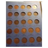 1857, 1858 Lg,1858 Small Flying Eagles & 46 Indian Head Set All Unique Dates