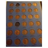 Collection Of Lincoln Cents 1909-1940 89 Coins In All.