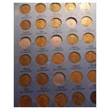 Partial Lincoln Set Of Cents 1909-1940 66 Coins In All