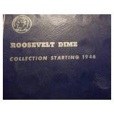 Partial Set Of 32 Roosevelt Dimes 1946-1964