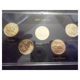 2006 Gold Addition State Quarter Collection 24K Layered Gold