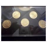 2004 Gold Addition State Quarter Collection 24K Layered Gold