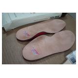 Red Wing Copperguard Work Orthotics Insoles and Shoe Brush - Size 8