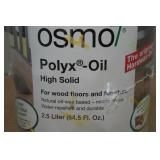 2.5 Liter Osmo Polyx-Oil for Wood Floors and Furniture - Clear Satin