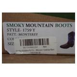 Smoky Mountain Western Boots - Youth Size 5