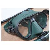 Cressi Calibro Mask & Corsica Snorkel Set