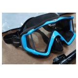 Cressi Pano 3 & Supernova Dry Snorkel Set