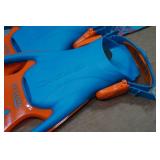 Cressi Kids Fins and Snorkel - Fins Size L/XL