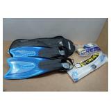 Cressi Adult Rondine Palau Fin Snorkel Set - Fin Size XS/S