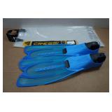 Cressi Agua Adult Fins - Size 4-5/37-38