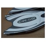 Cressi Frog Plus Adult Open Heel Scuba Diving Fins - M/L