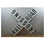 Novelty Railroad Crossing Sign