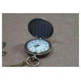 Football Themed Pocket Watch