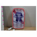 Color Changing Pabst Blue Ribbon Beer Bar Sign