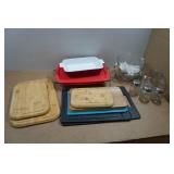 Cutting Boards, Measuring Cups and Dishes