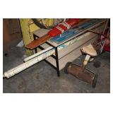 Vintage Trikes, Skis, Bike Tires, and Furniture