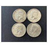 1966 Kennedy Half Dollars 40% Silver