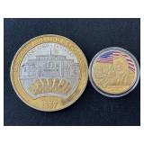 Fort Knox and Lincoln Medallions
