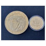 Fort Knox and Lincoln Medallions