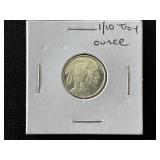 1/10th Ounce .999 Fine Silver Round